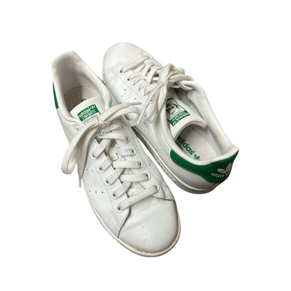 Adidas Sam Smith White/Green sneakers size 8 - Picture 2 of 8